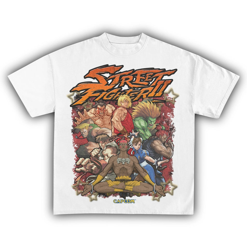 Street Fighter II Characters T-Shirt (2)