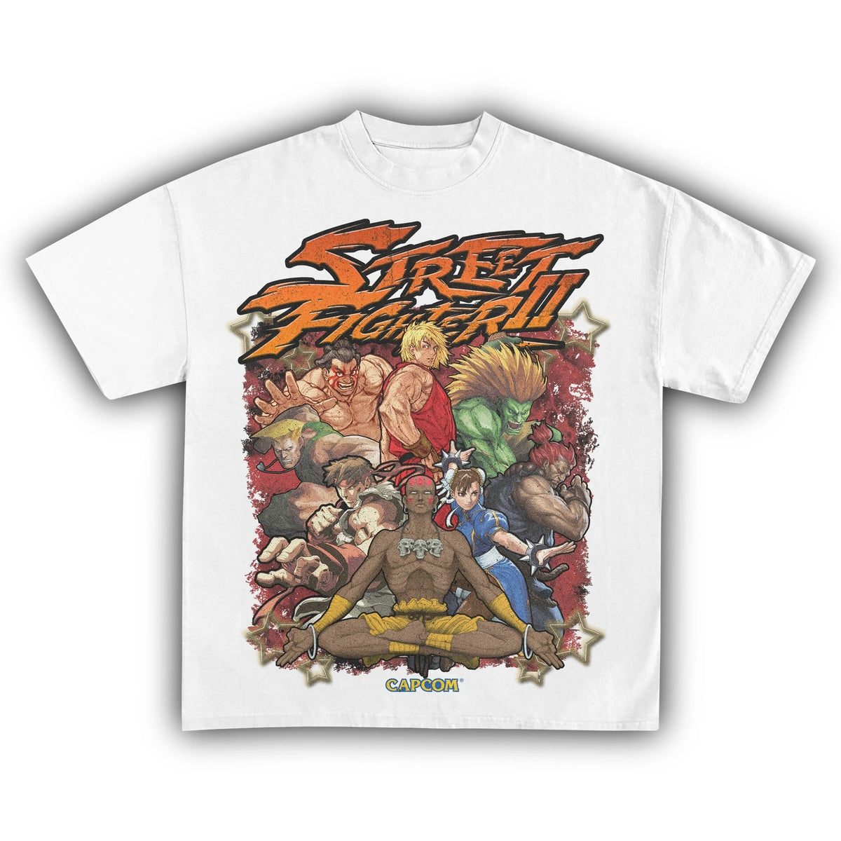 Street Fighter II Characters T-Shirt (2)