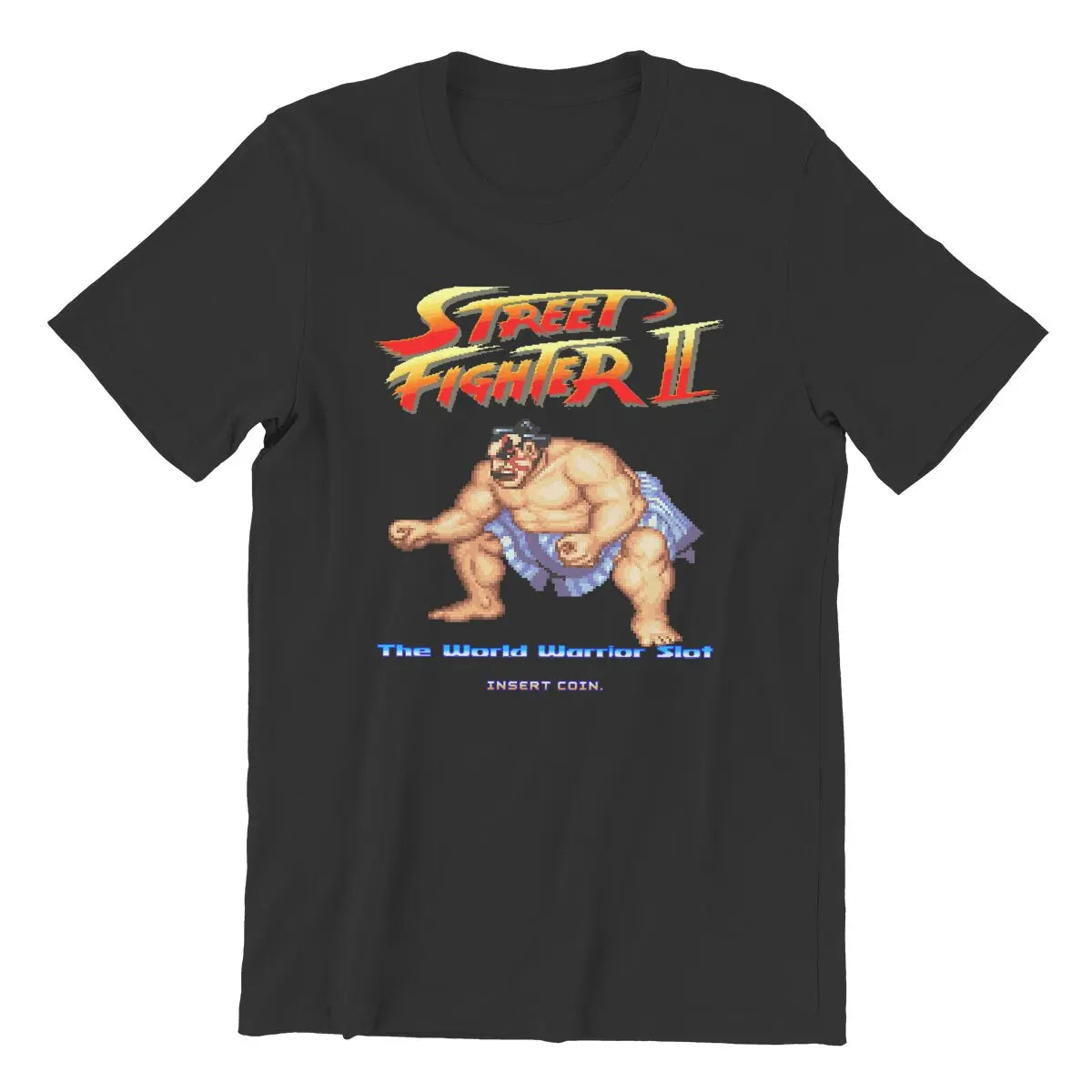 Street Fighter II Pixel Art T-Shirt (3)