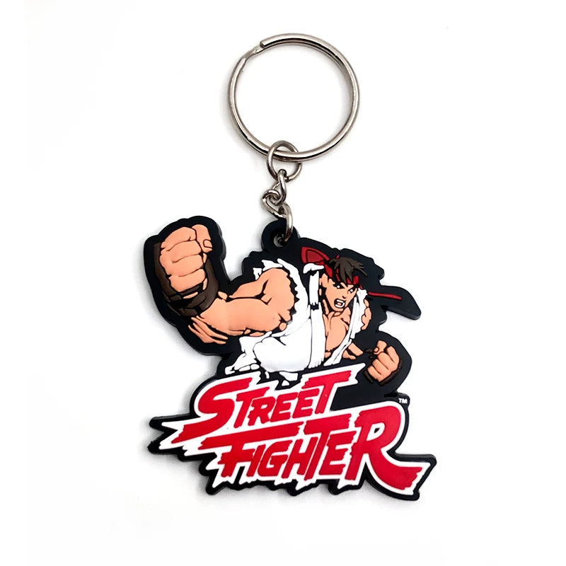 Street Fighter 25th Anniversary Ryu Key Ring (2)