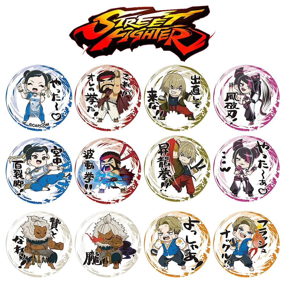 Street Fighter 6 Q Badge (Random Character)