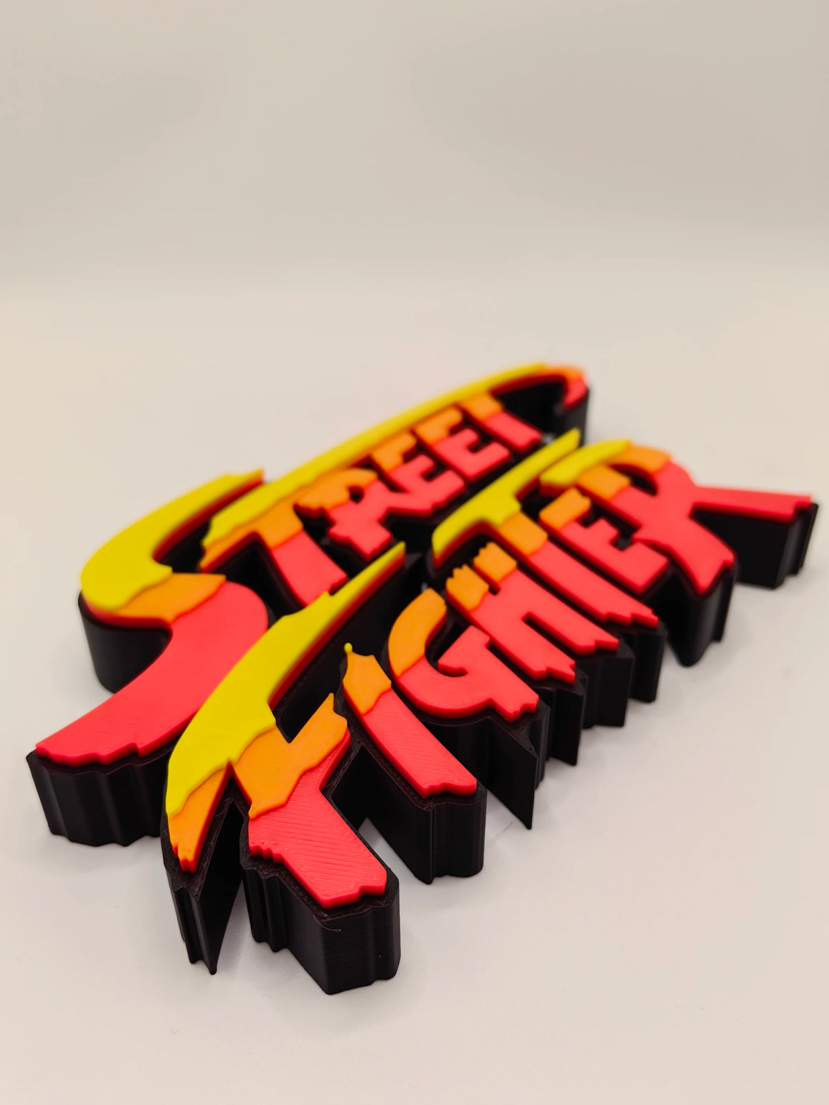 Street Fighter Logo Sign (3)