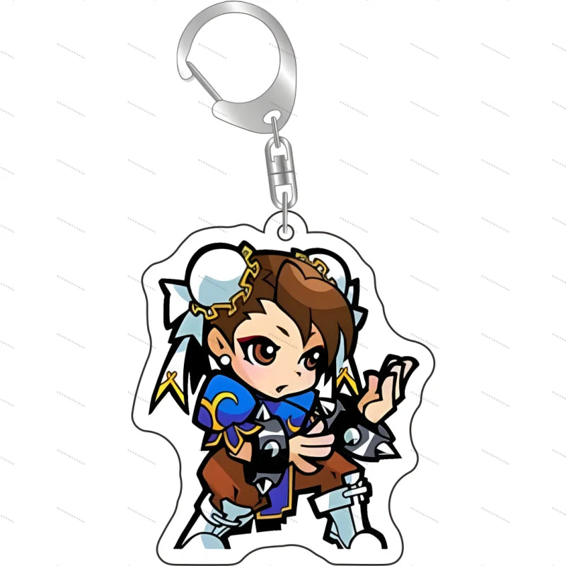 Street Fighter Chibi Acrylic Keychain (2)