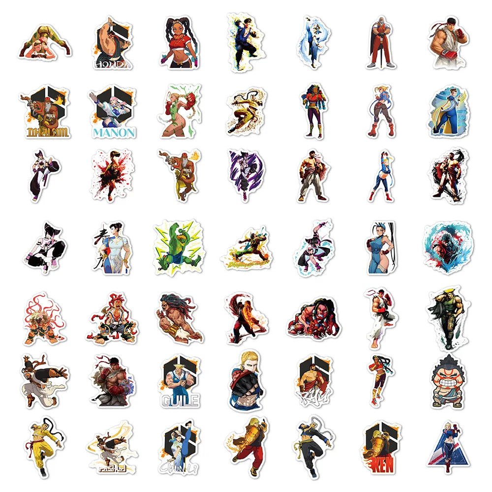 Street Fighter Graffiti Sticker Pack (4)