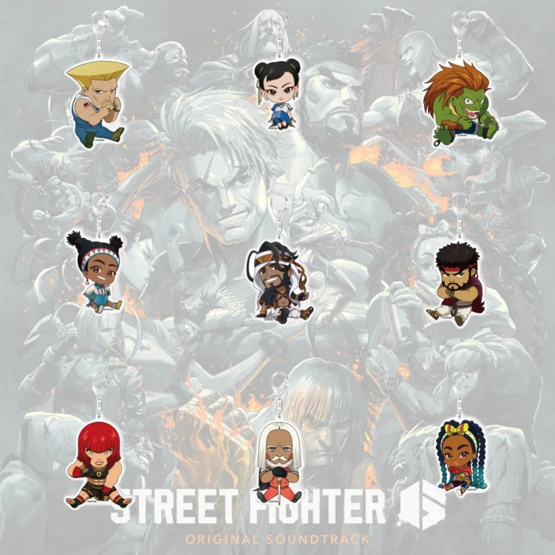 Street Fighter 6 Acrylic Keychain (10cm)